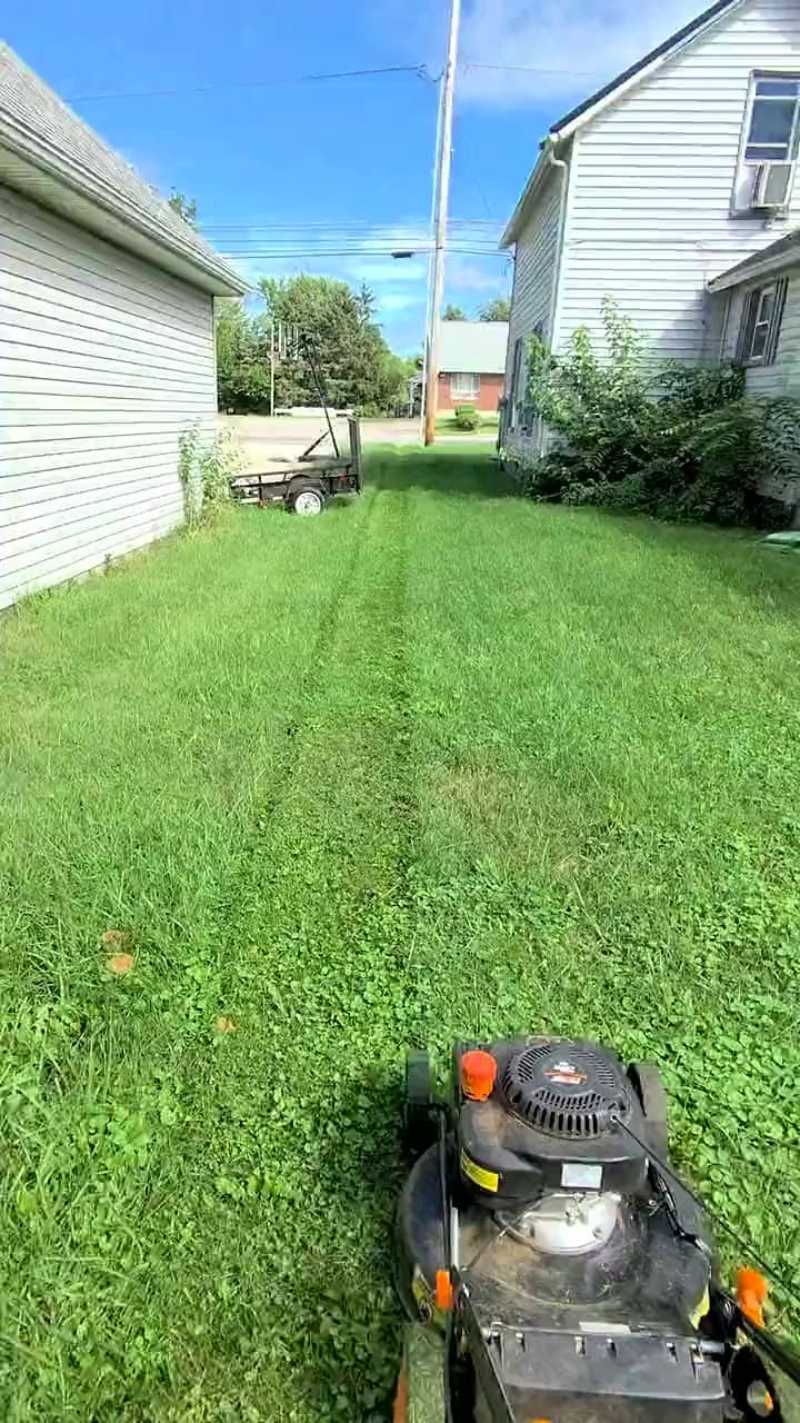 Lawn & Beyond on the job in Lima, Ohio: mowing, edging and cleanups